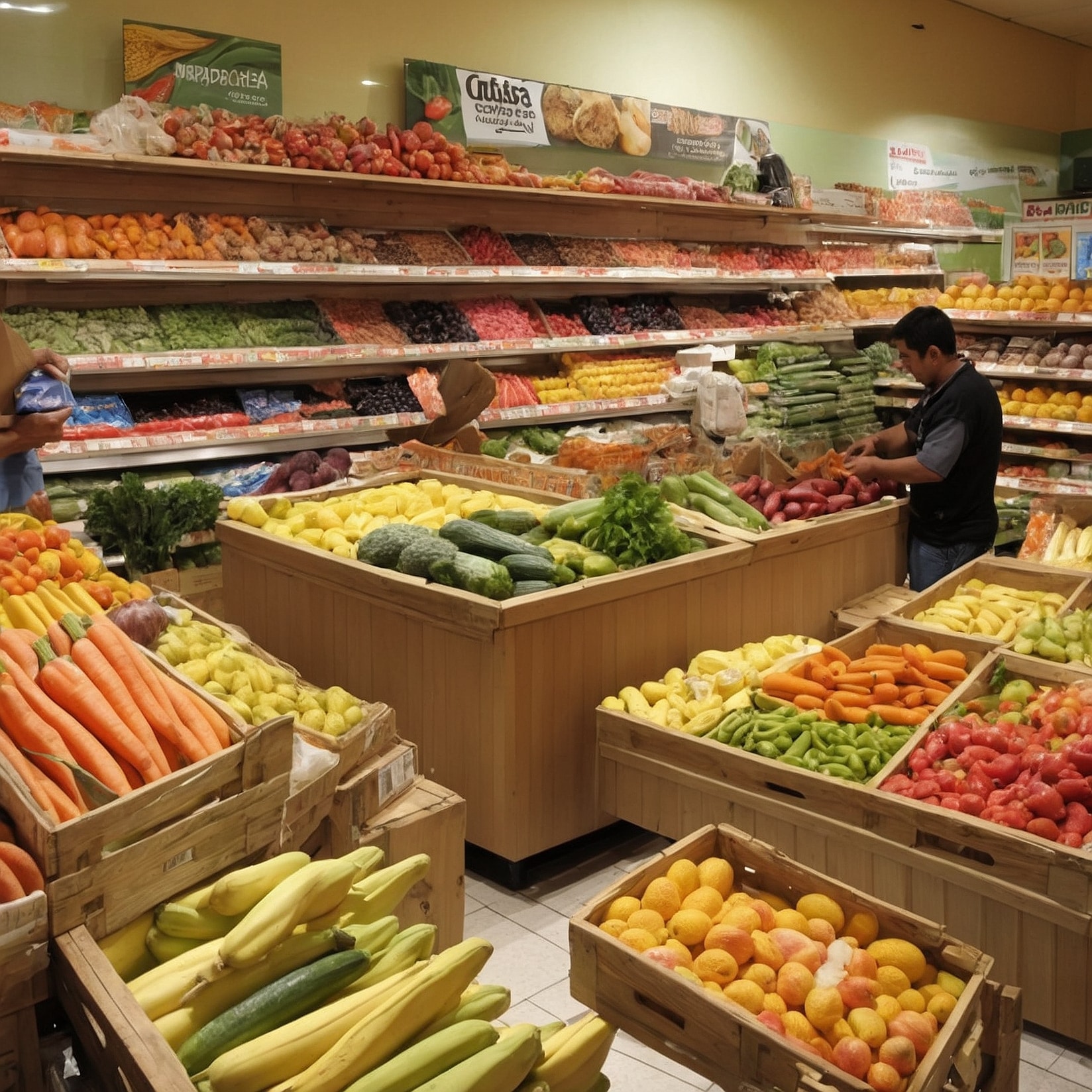 Productos frescos e internacionales en Guargacho